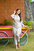 GIGI - Cotton Kurti with Pant Kurta Set for Women