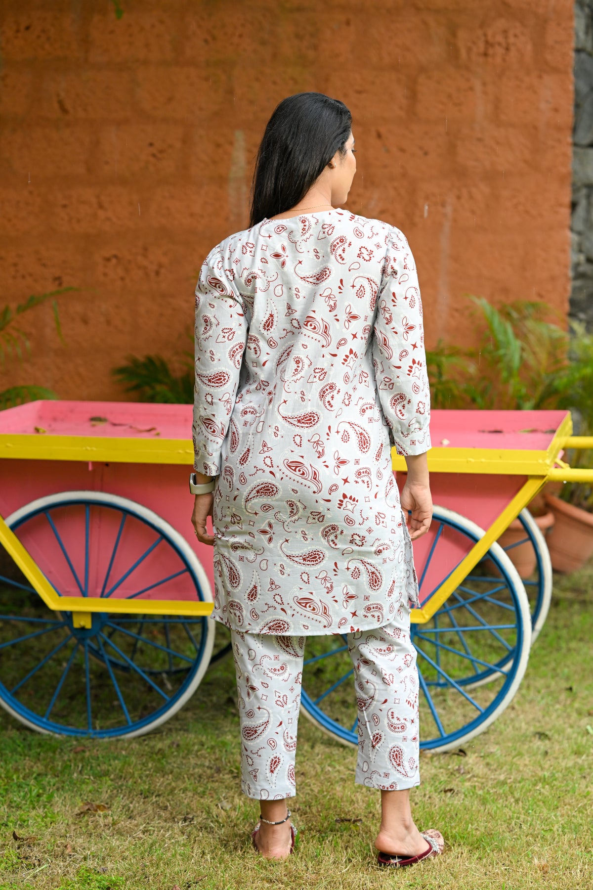 GIGI - Cotton Kurti with Pant Kurta Set for Women