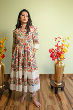 Kai - Cotton Kurti with Pant Kurta Set for Women