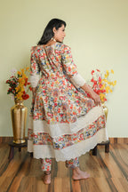 Kai - Cotton Kurti with Pant Kurta Set for Women