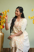 Sri - Cotton Kurti with Pant Kurta Set for Women