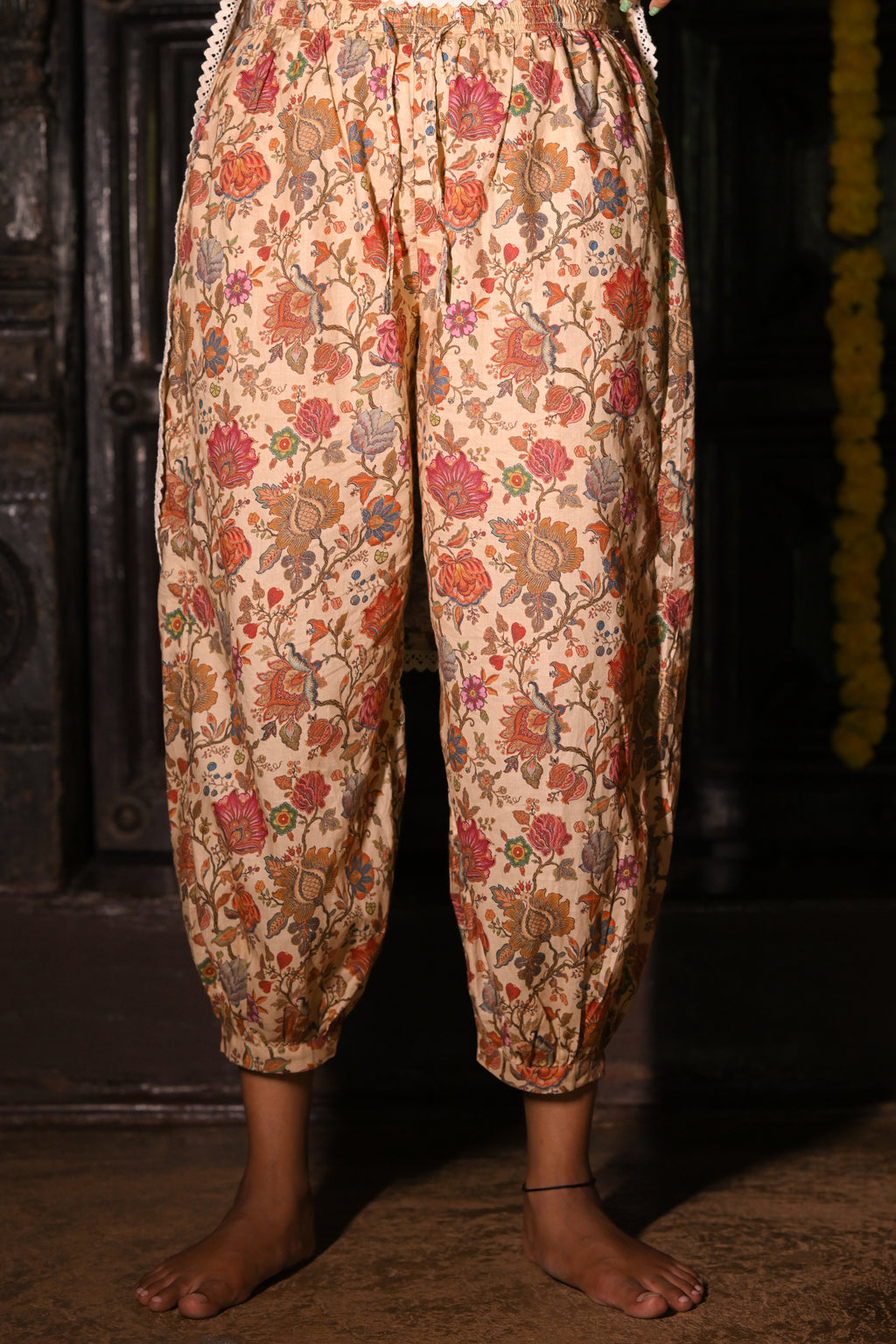 Dhriti - Cotton Kurti with Pant Kurta Set for Women