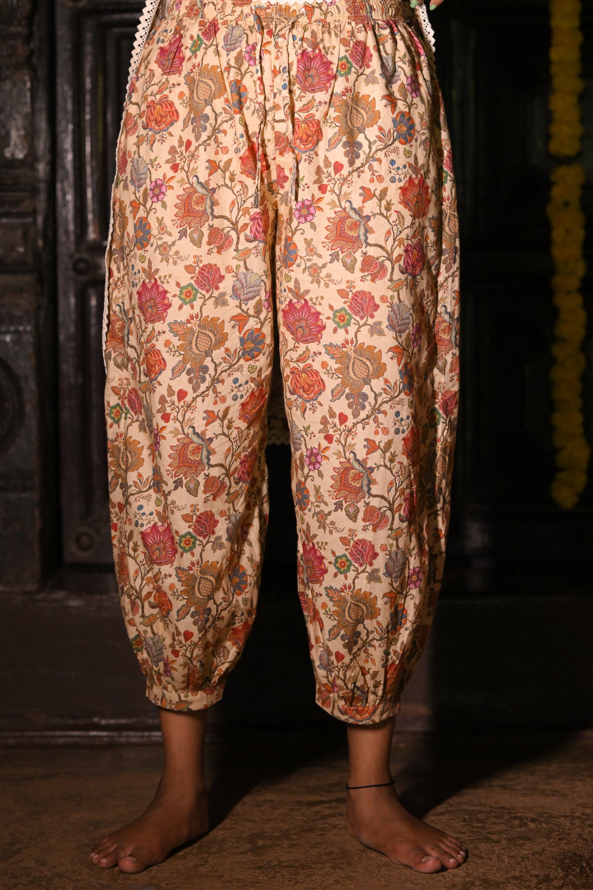 Dhriti - Cotton Kurti with Pant Kurta Set for Women