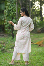 Jessica - Cotton Kurti with Pant Kurta Set for Women