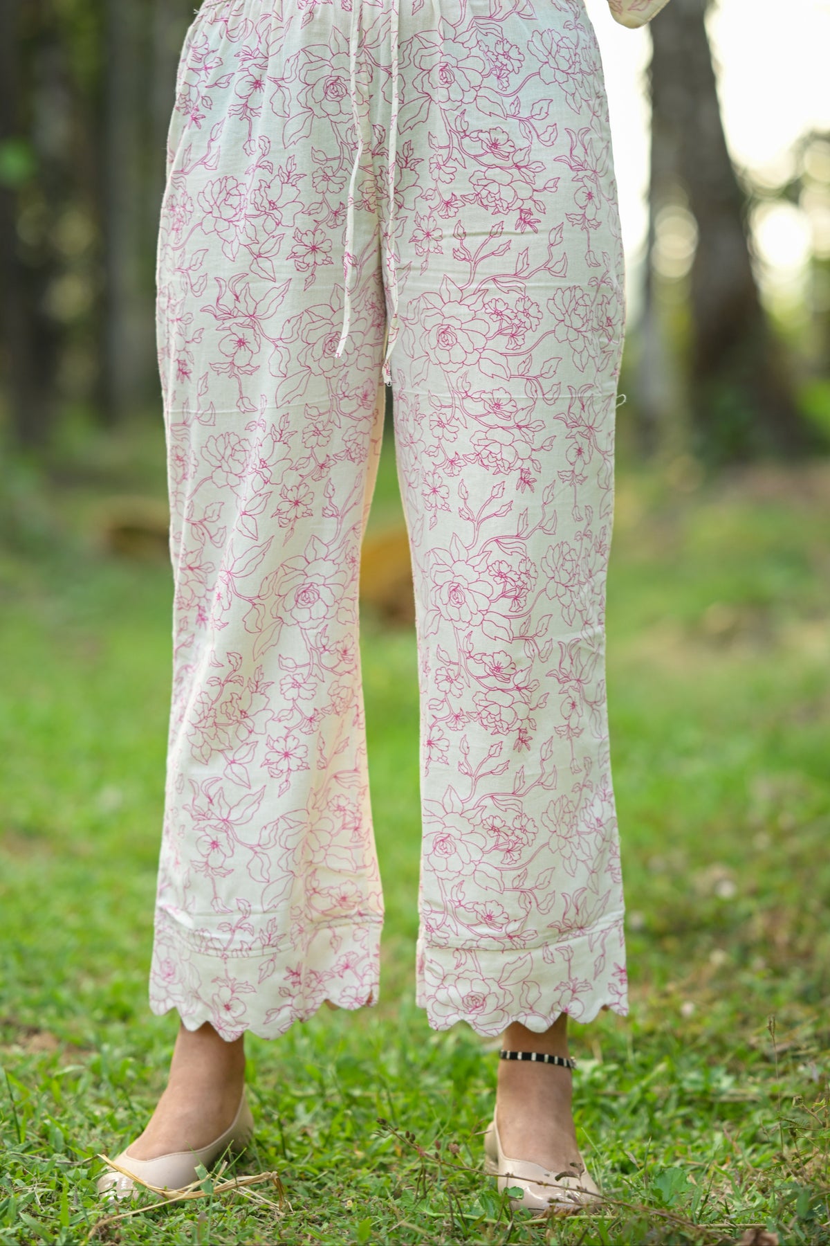 Jessica - Cotton Kurti with Pant Kurta Set for Women