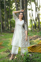 Siya - Cotton Kurti with Pant Kurta Set for Women