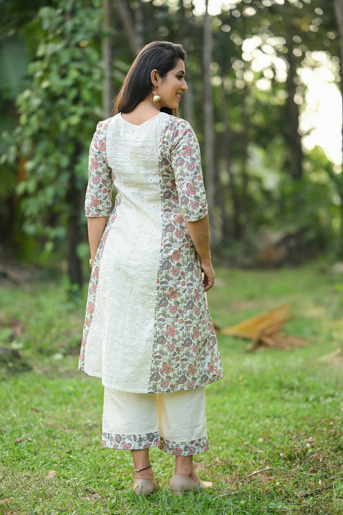 Siya - Cotton Kurti with Pant Kurta Set for Women