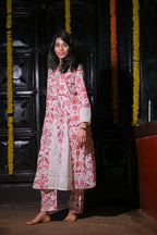 Jos - Cotton Kurti with Pant Kurta Set for Women