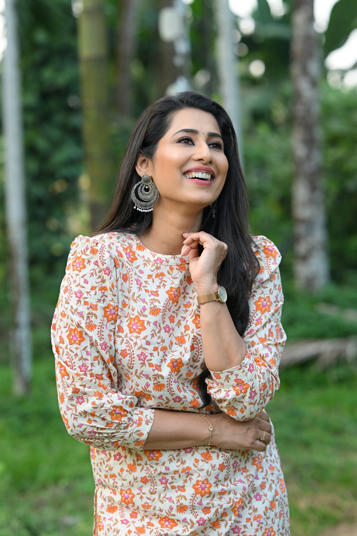 Reeth - Cotton Kurti with Pant Kurta Set for Women