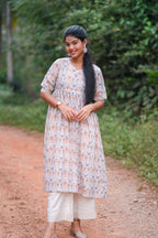Nova - Cotton Kurti with Pant Kurta Set for Women