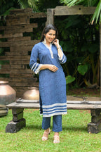 Sofie - Cotton Kurti with Pant Kurta Set for Women