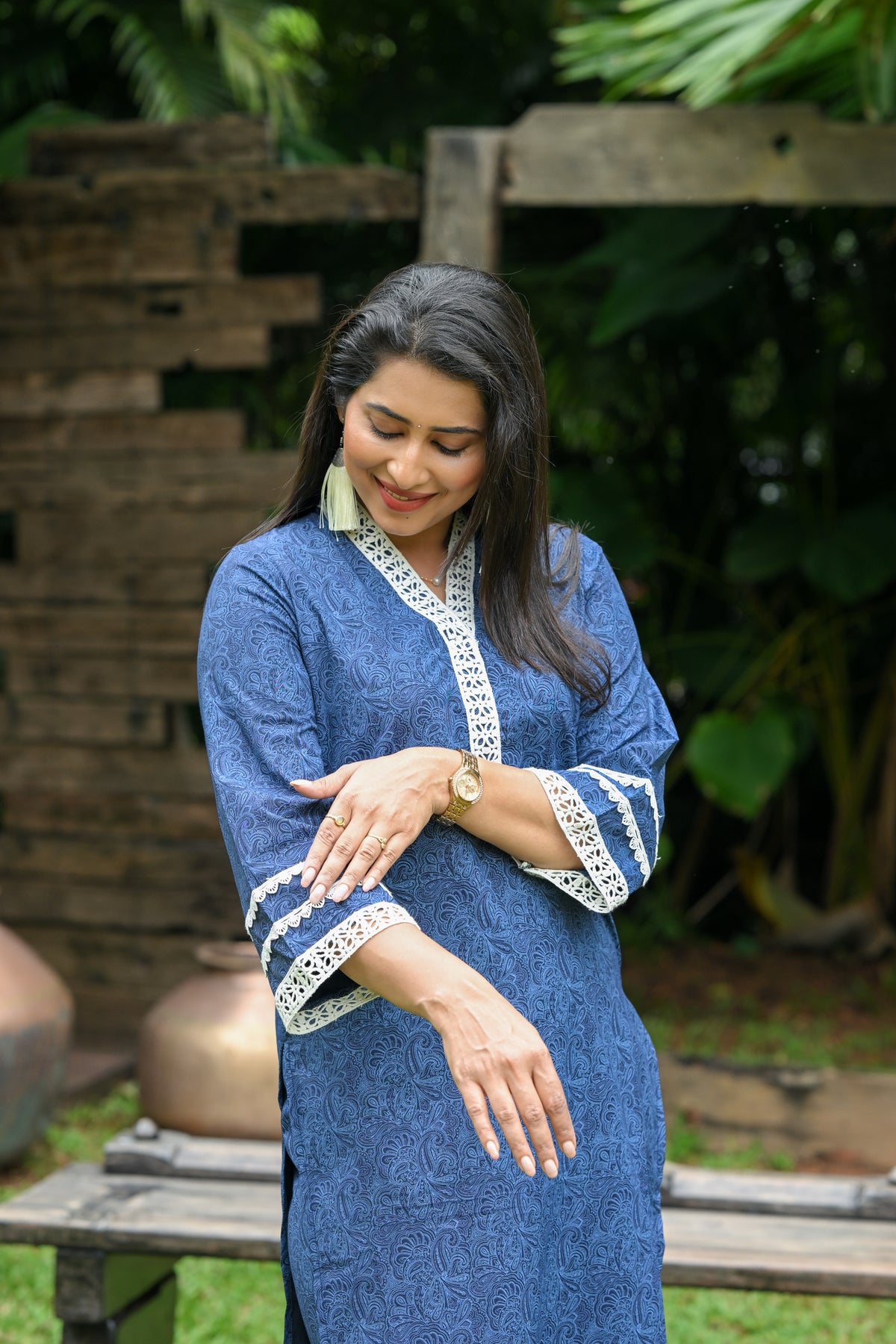 Sofie - Cotton Kurti with Pant Kurta Set for Women