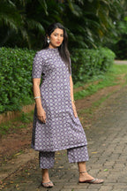 Mahati - Cotton Kurti with Pant Kurta Set for Women