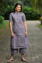 Mahati - Cotton Kurti with Pant Kurta Set for Women