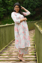 Mia - Cotton Kurti with Pant Kurta Set for Women