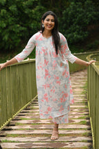 Mia - Cotton Kurti with Pant Kurta Set for Women