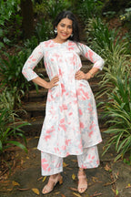 Mia - Cotton Kurti with Pant Kurta Set for Women