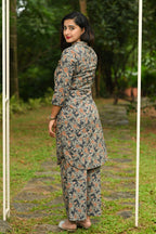 Niyata - Mirage - Cotton Kurti with Pant Kurta Set for Women
