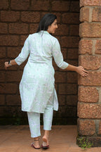 Anvi - Cotton Kurti with Pant Kurta Set for Women