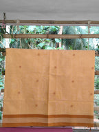 SriNakshGeeth Kalpana Special – Sunset Orange Saree with Muted Mauve Pink Pallu